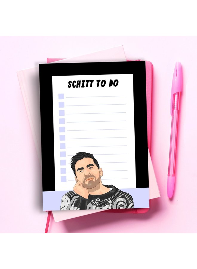 Schitt's Creek Funny To Do List Notepad