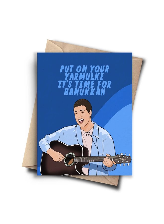 Adam Sandler Hanukkah Card