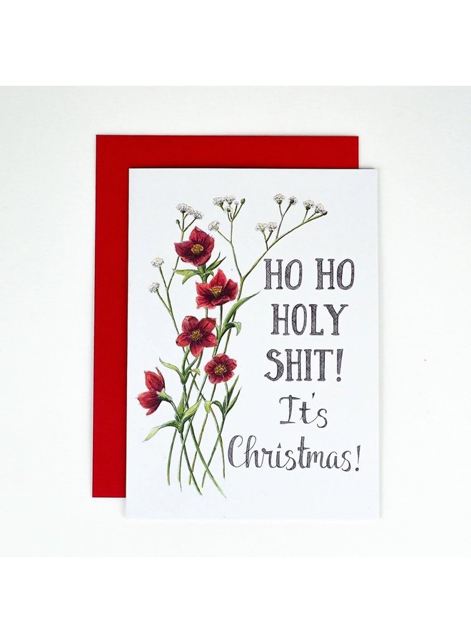 Ho Ho Holy Shit! It's Christmas Card