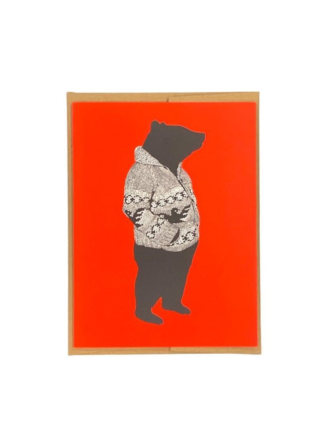 Cowichan Bear Card