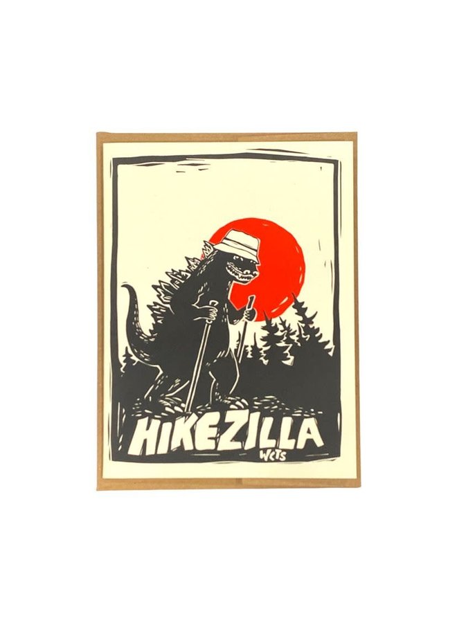 Hikezilla Card