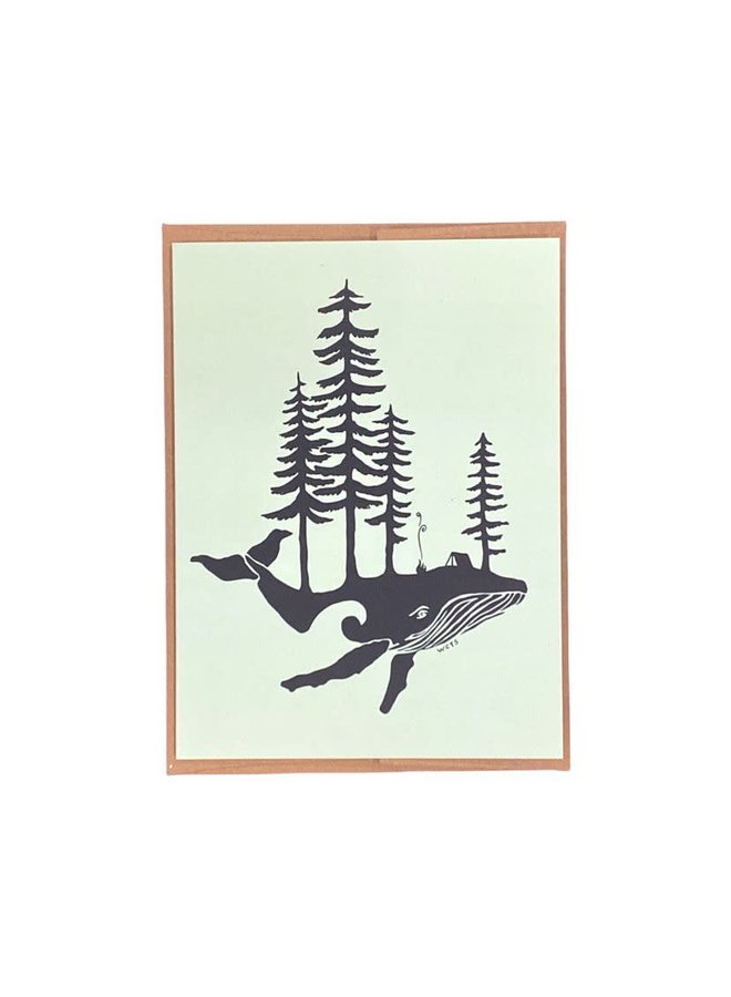 Whale Island Card