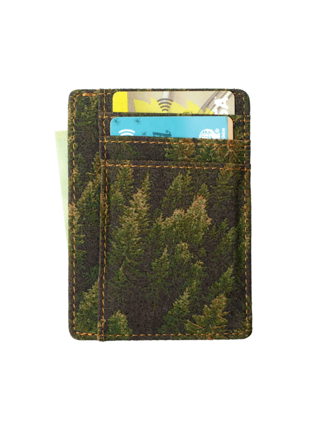 Forest Cork Card Holder