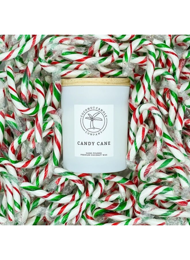 Candy Cane Candle