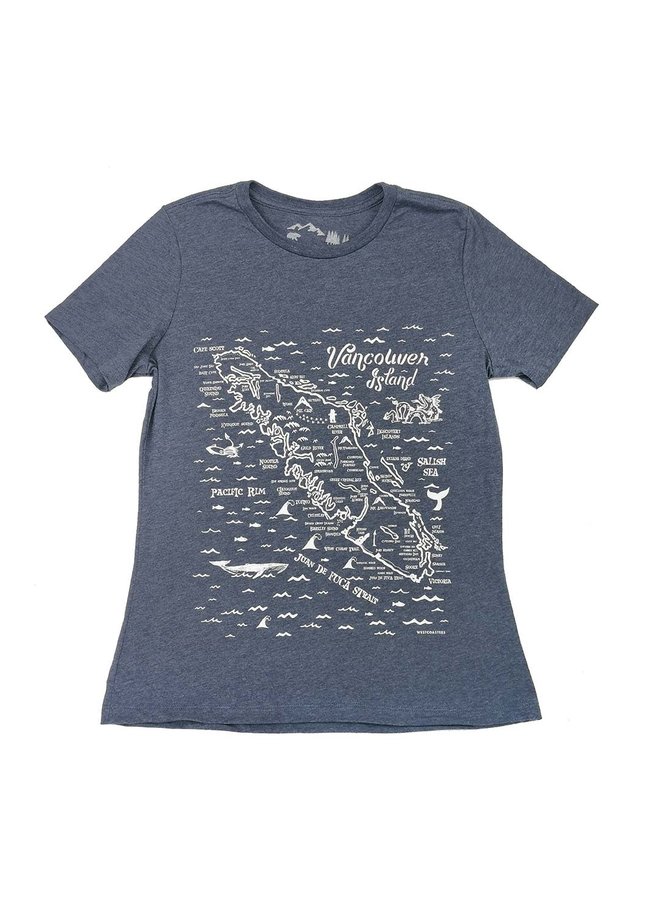 Island Map T-shirt