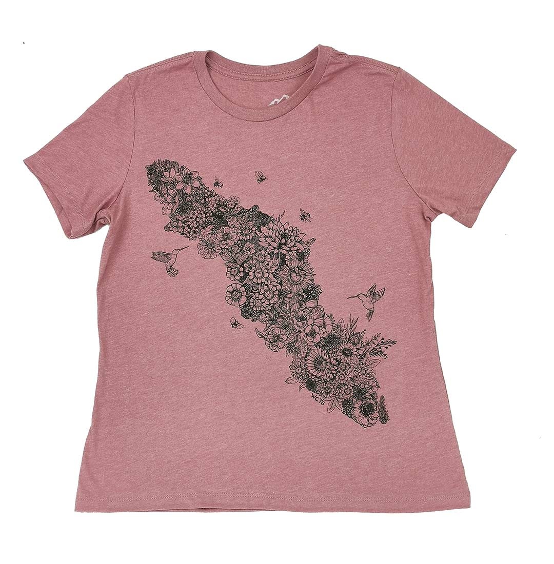 Flower Island Crew Neck Tshirt Cultured Coast