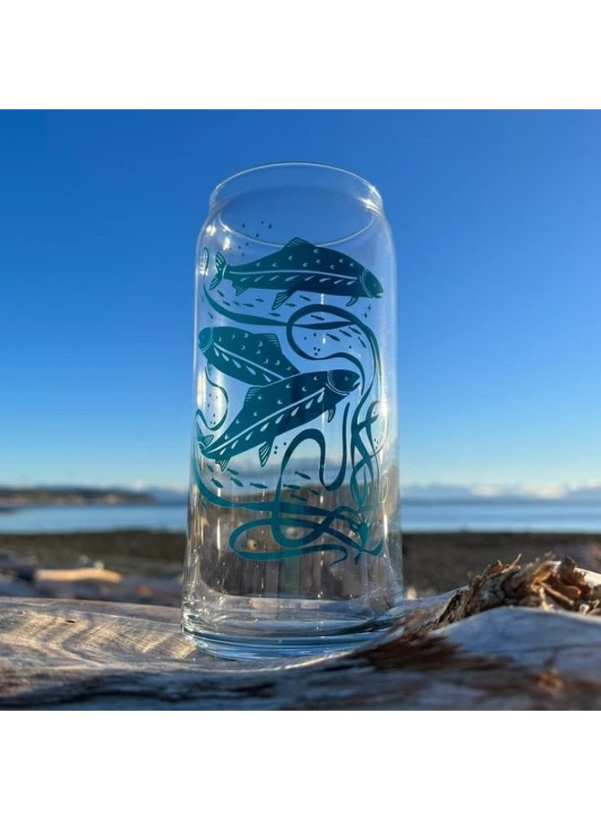 Salmon Beer Glass