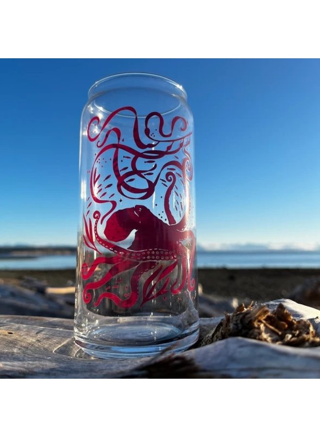 Octopus Beer Glass