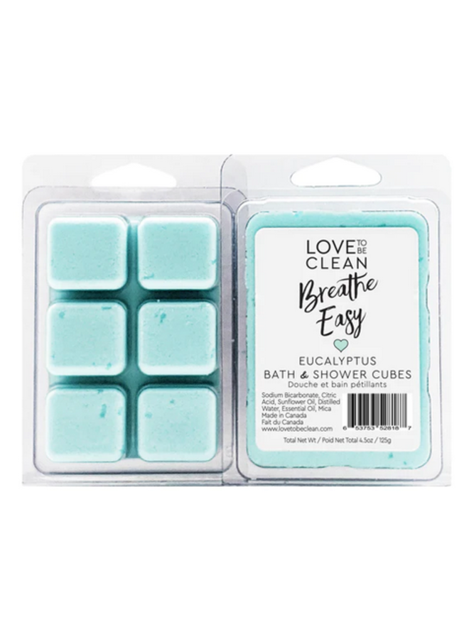 Breathe Easy (Eucalyptus Camphor) Bath & Shower Cubes