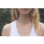 Gold Chevron Choker