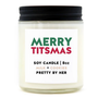 Merry Titmas Candle
