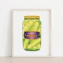 Pickled Pricks Art Print