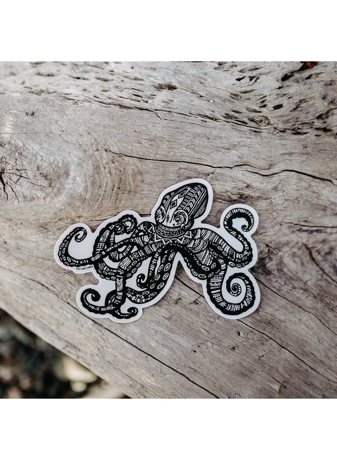 Octopus Geometric Sticker
