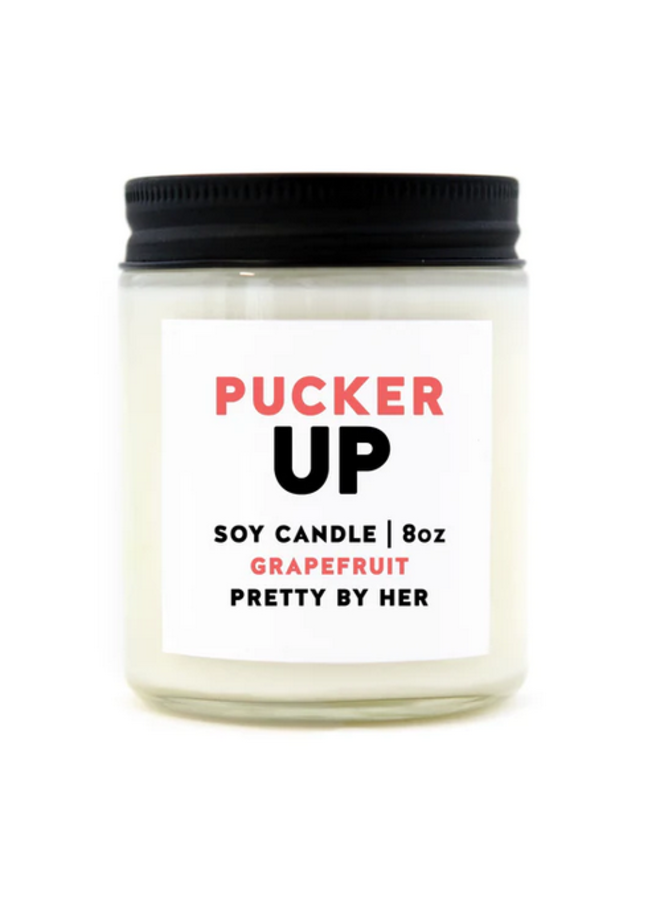 Pucker Up Candle