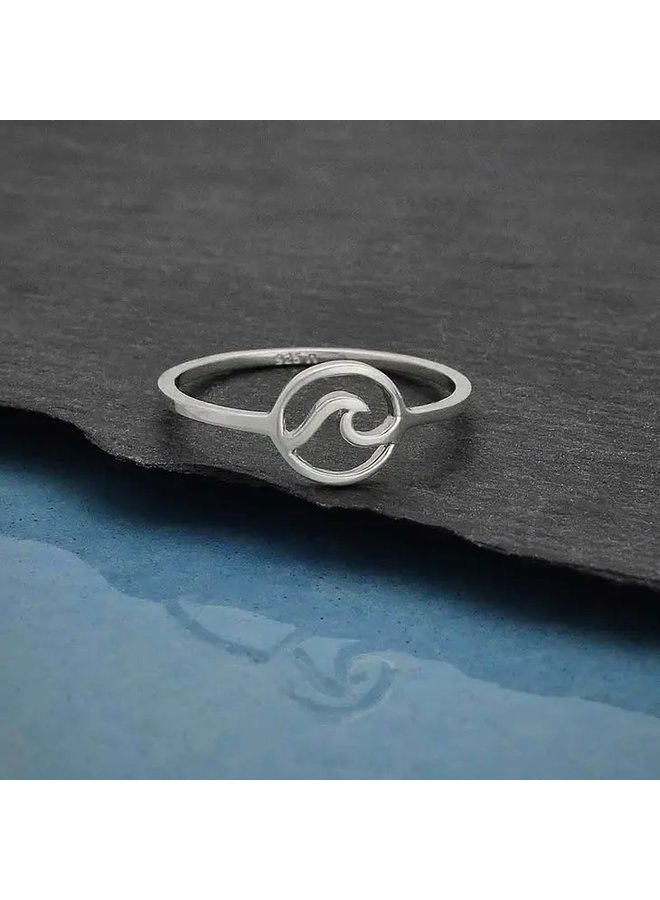 Circle Wave Ring Cultured Coast
