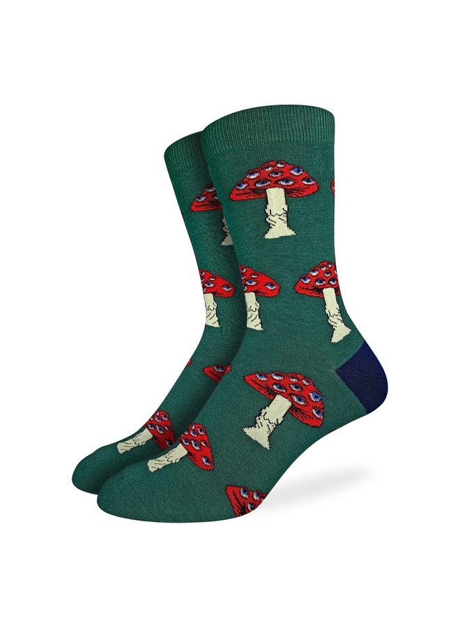 Men's Magic Mushroom Green Socks