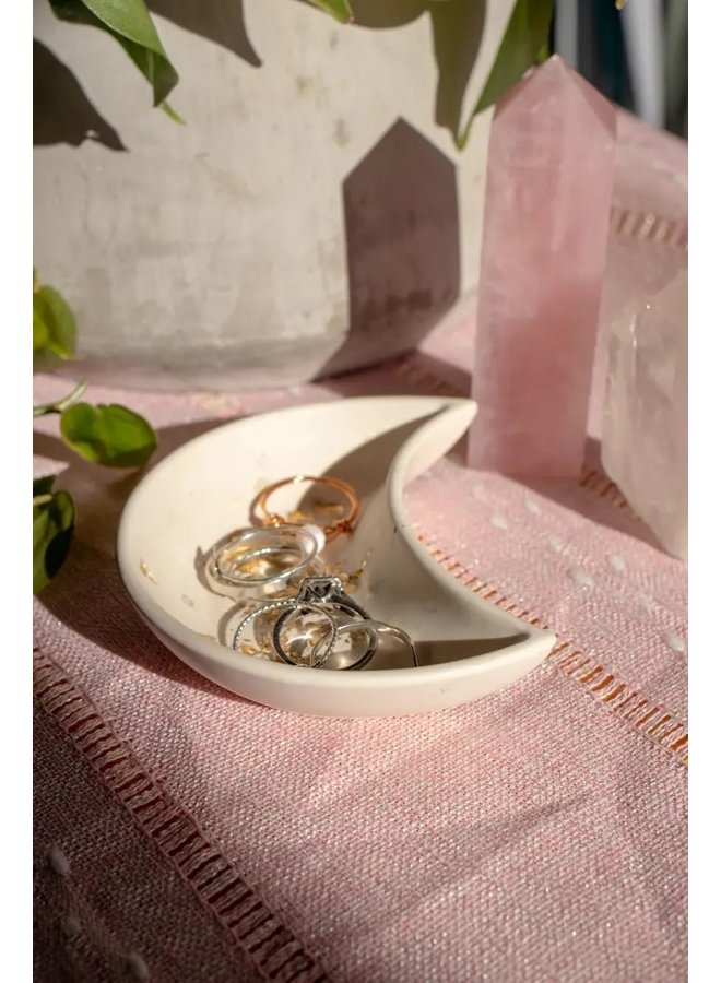 Luxe Moon Ring Dish