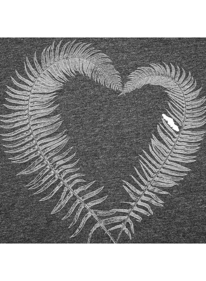 Fern Heart V-Neck T-shirt