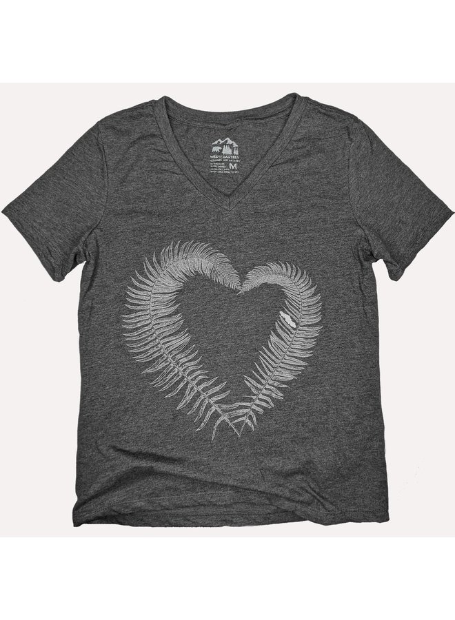 Fern Heart Crewneck T-shirt