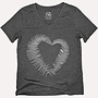 Fern Heart V-Neck T-shirt