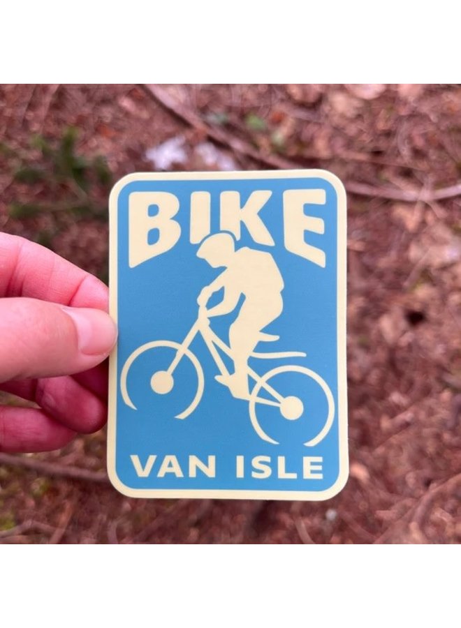 Bike Van Isle Sticker