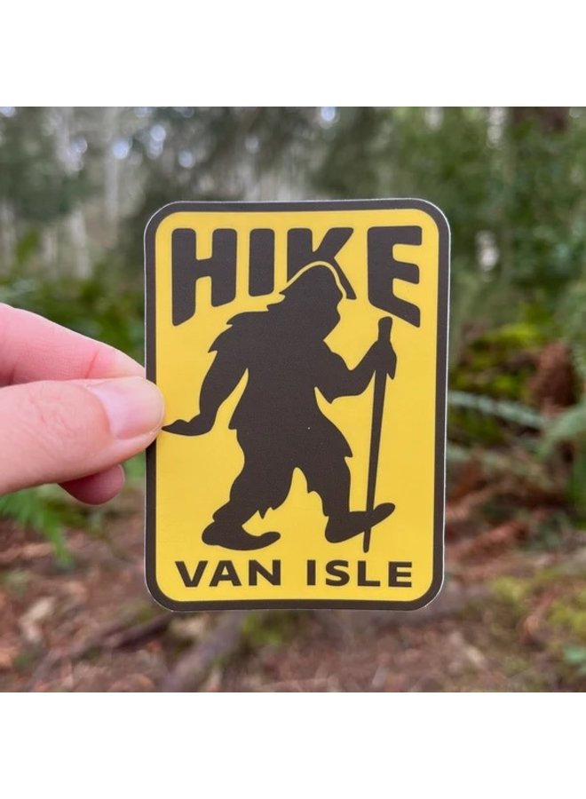 Hike Van Isle Sticker