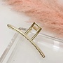 Gold Metal Claw Clip