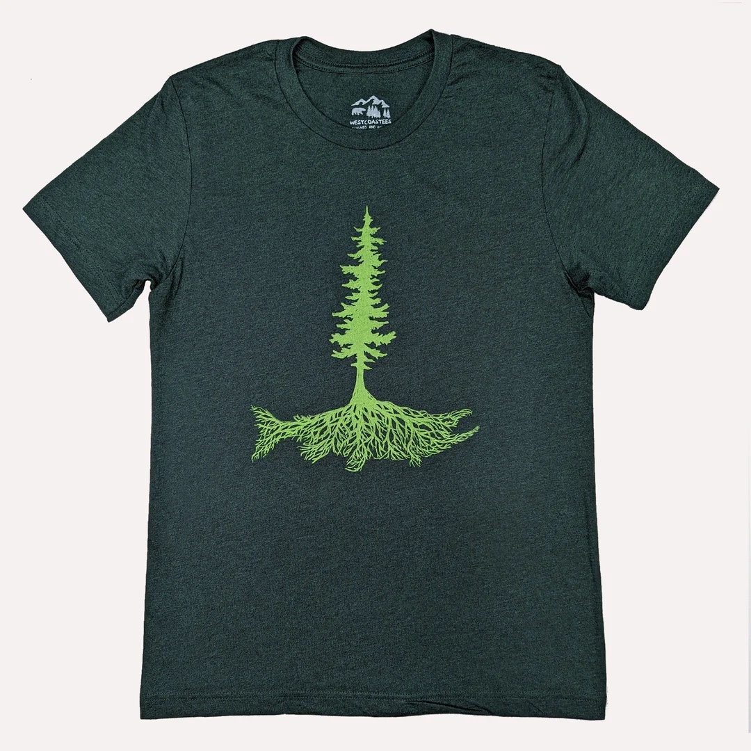 Salmon Roots Tee - Cultured Coast