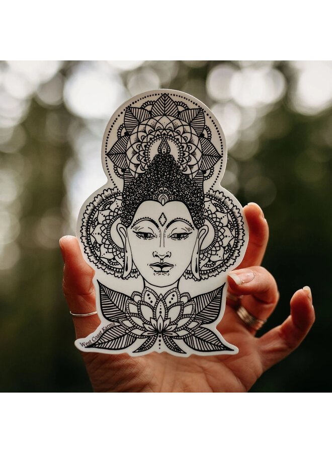 Buddha Mandala Sticker