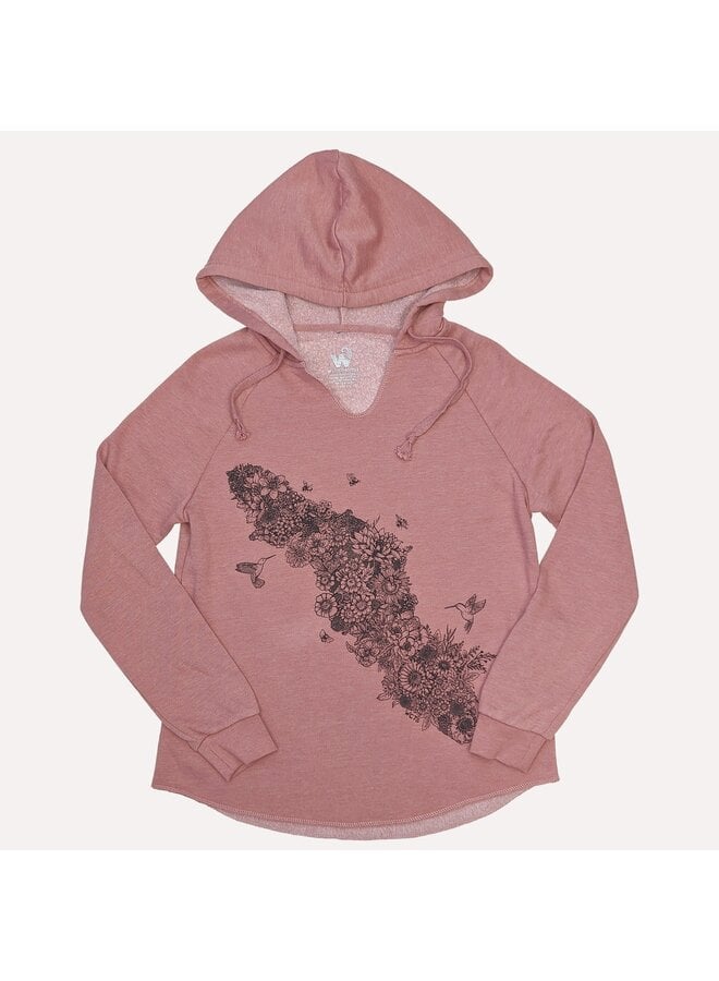 Flower Island Pullover Hoodie