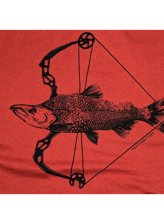 Salmon Bow Tee