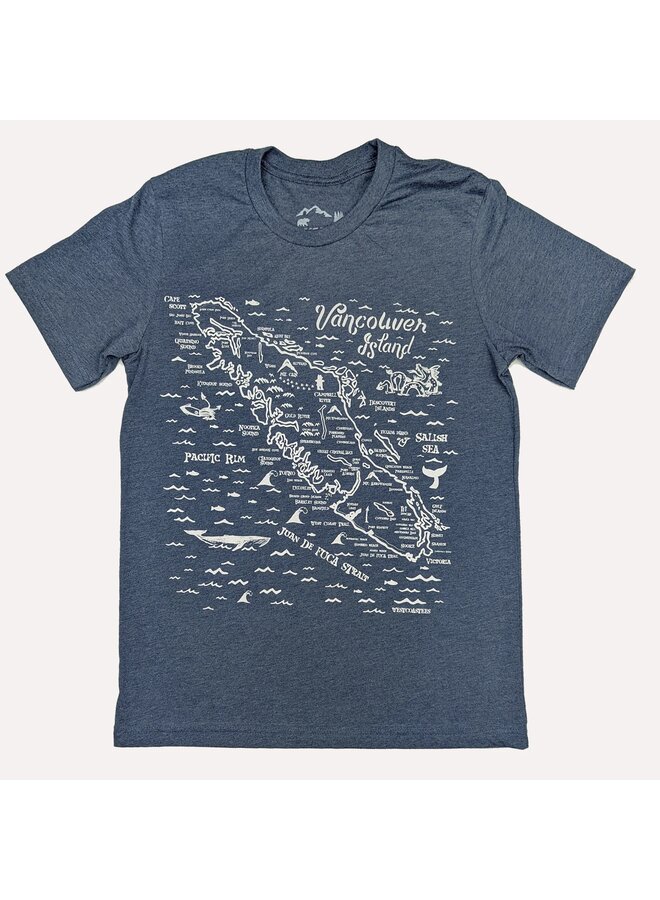 Van Isle Map Tee