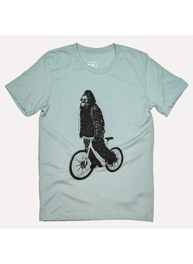 Biking Squatch Tee