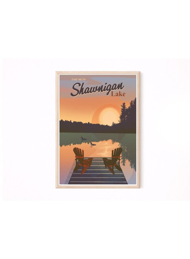 Shawnigan Lake Art Print