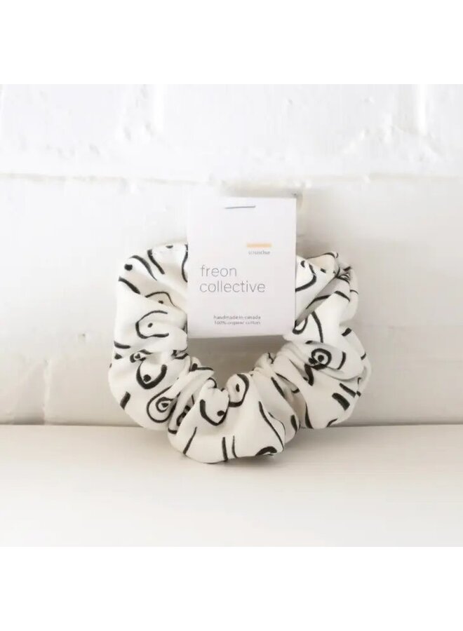 Boobies Scrunchie (White)