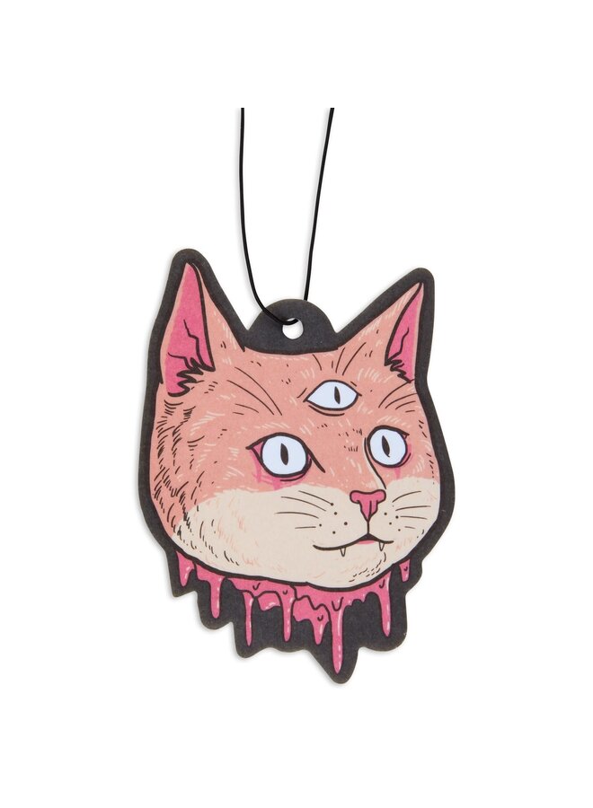 3 Eyed Zombie Cat Air Freshener