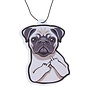 Pug with Attitude Air Freshener