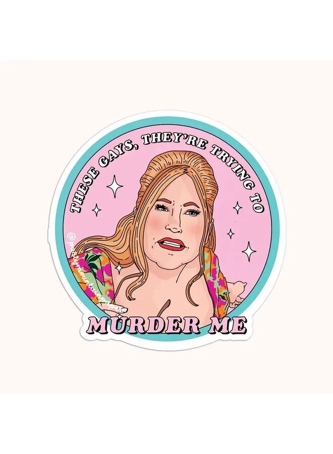 Tanya Murder Me Sticker