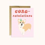 Corg-Ratulations Card