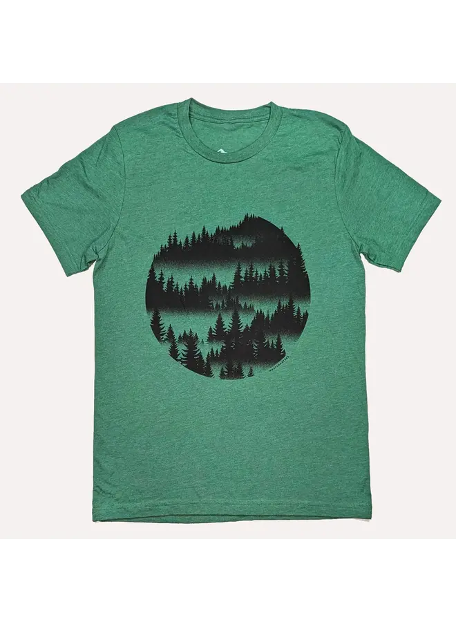 Misty Forest Unisex Tee Shirt