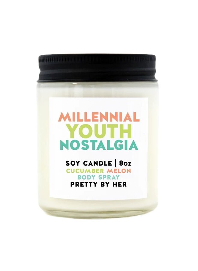 Millennial Youth Nostalgia Candle