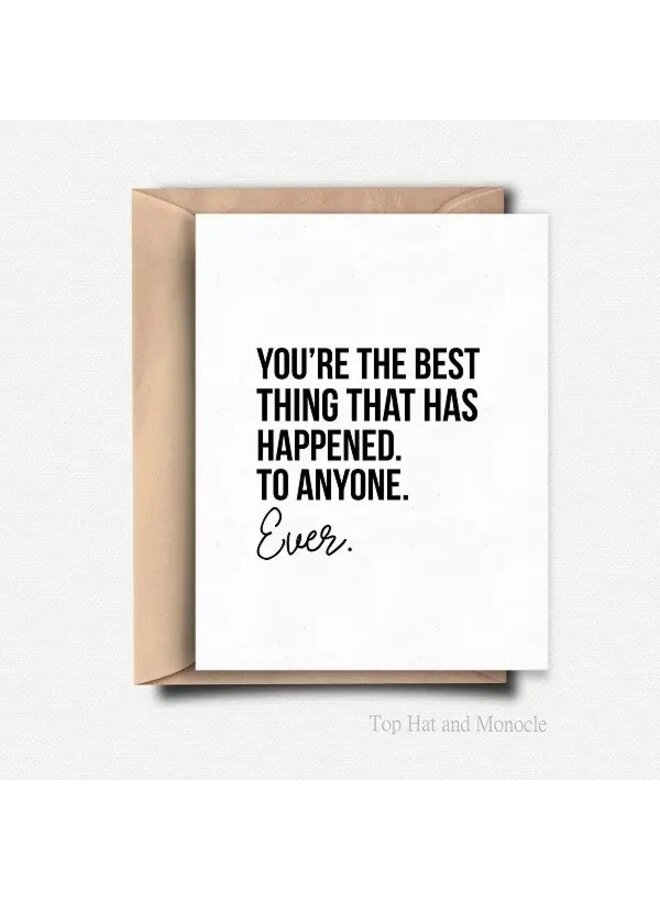 Best Thing that Happened Card