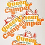Queen of the Camper Sticker