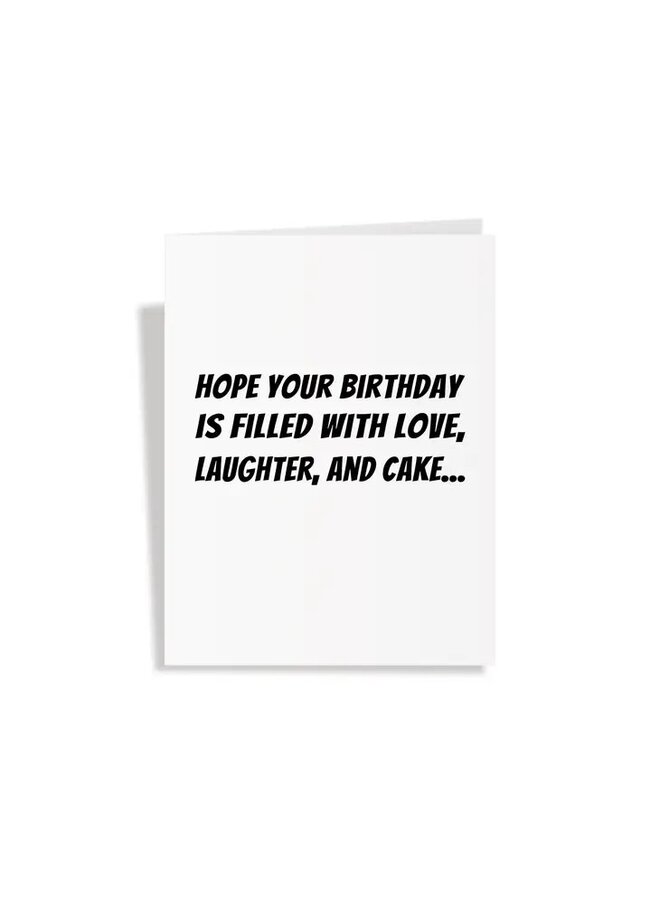 Hope Your Birthday is Filled with Love 3D Pop Up Card