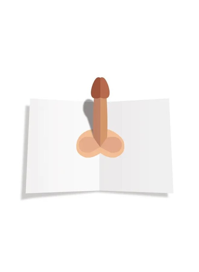 You Might be a Dick 3D Pop Up Card