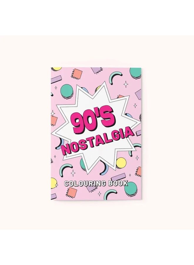 90's Colouring Book