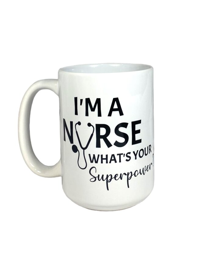Nurse Superpower Mug