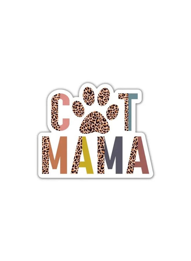 Cat Mama Sticker