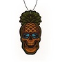 Pineapple Skull Air Freshener