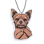 Yorkie with Attitude Air Freshener